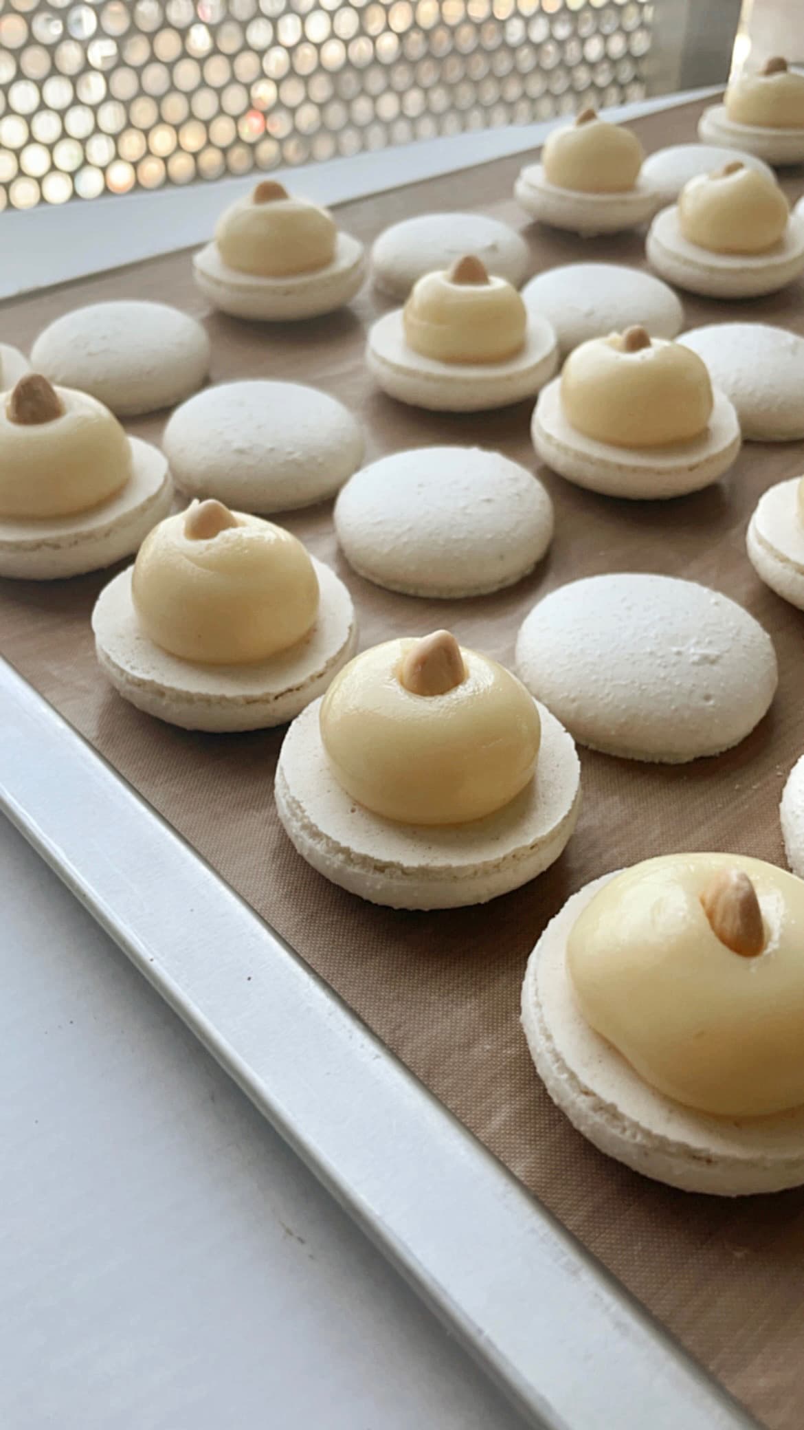 Raffaello macaron flavour by Almond